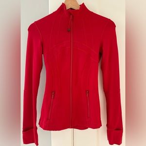 Lululemon Define Jacket Luon in RED